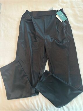 HALARA Black Satin Pants